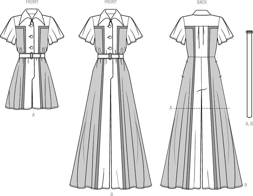 Know Me Pattern ME2027 Misses and Womens Romper and Jumpsuit 2027 Line Art From Patternsandplains.com