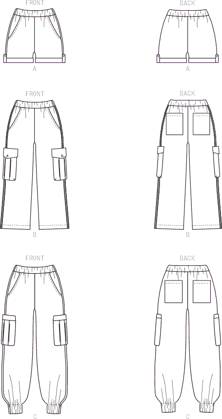 McCall's Patterns M5239 Misses' Pants, Size BB (8-10-12-14)