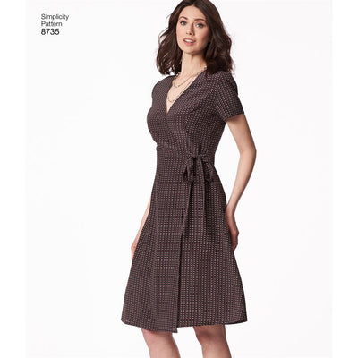 womens wrap dress