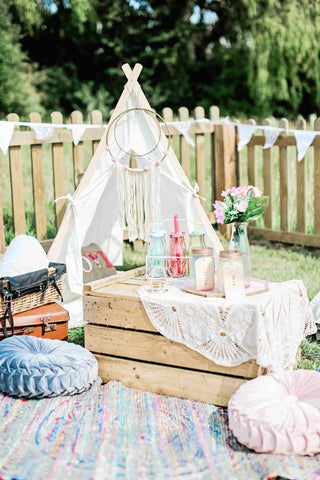 Kids area at a wedding