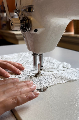 sewing a wedding dress