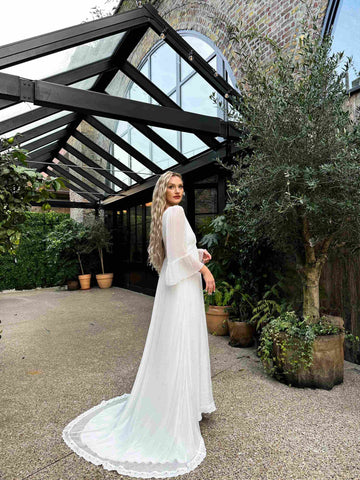 sustainable vegan wedding dress