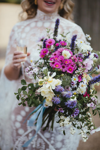 sustinable wedding bouquet