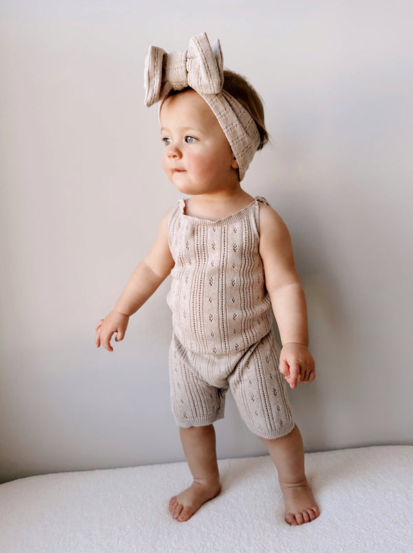 Rib Pocket Jumpsuit - Acorn – Luna + Luca