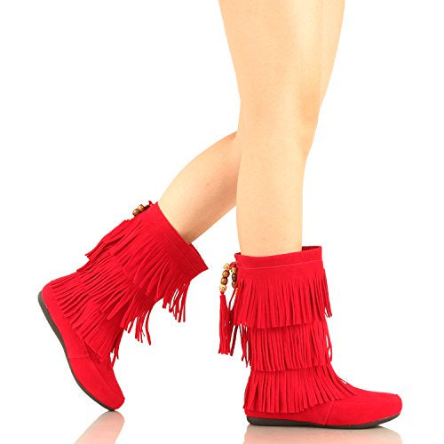 western fringe moccasins