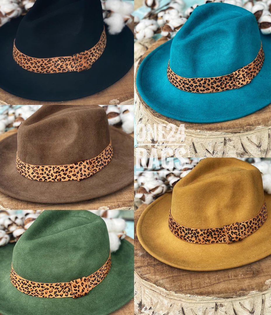 Leopard Pom Beanie Hat - LV – Beauty Bird Vintage