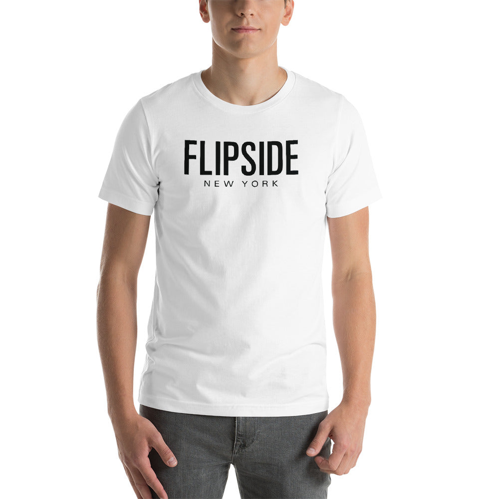 bagage Og hold føderation FLIPSIDE Logotype Short-Sleeve Unisex T-Shirt - FLIPSIDE NEW YORK