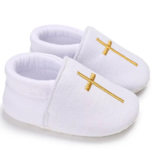 christening baby shoes