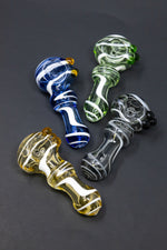 Glass spoon pipe