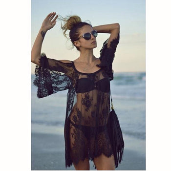 lace beachwear