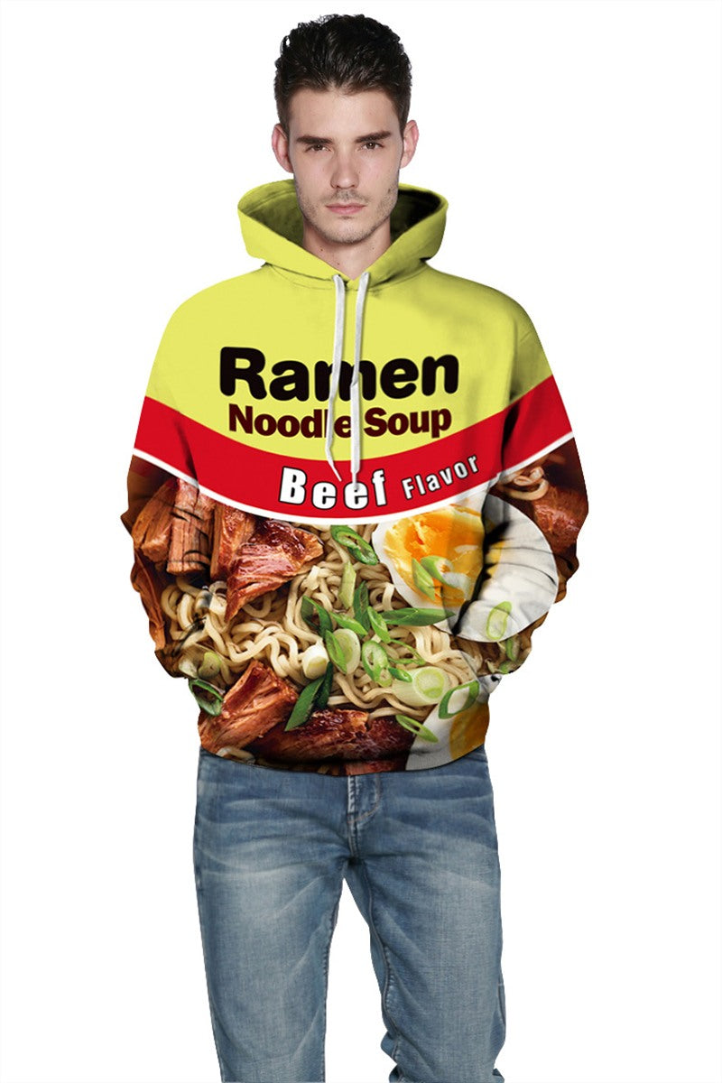 ramen noodle beef hoodie