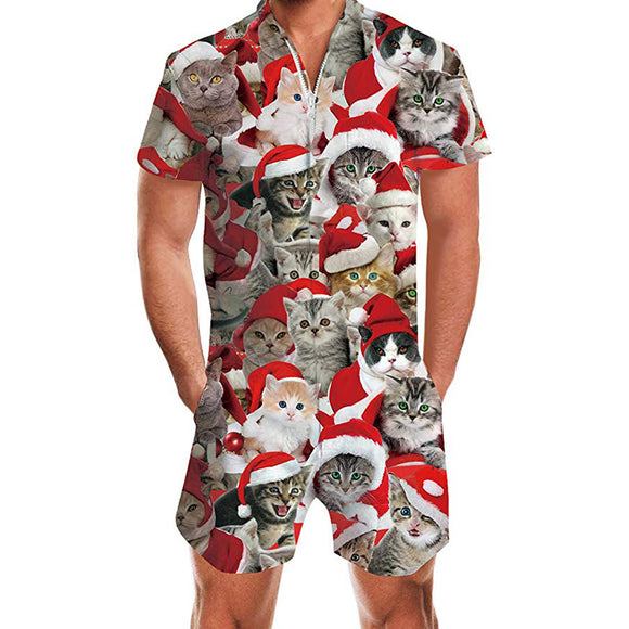 mens christmas romper