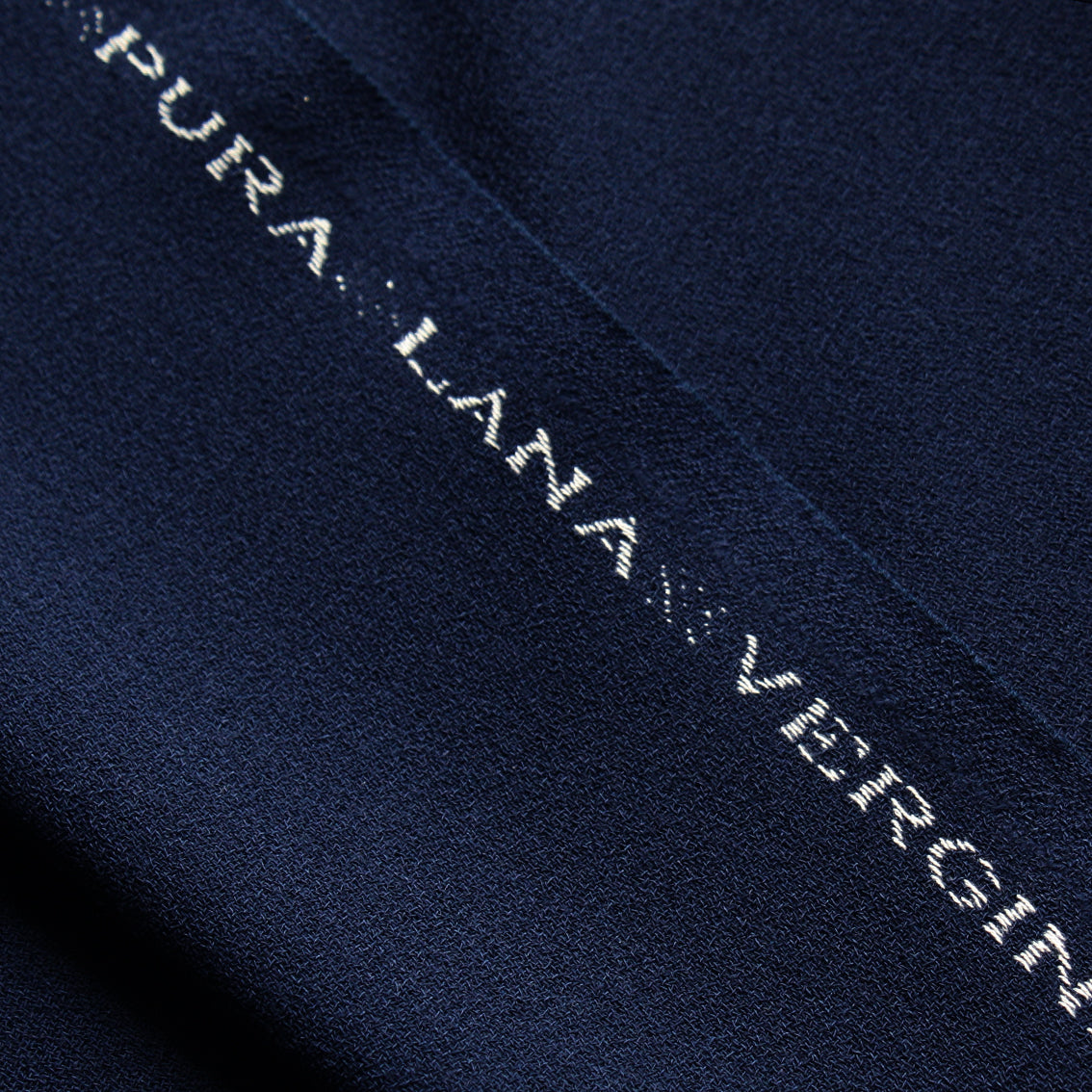 Passport Navy Motiv Crepe – Tessuti Fabrics - Online Fabric Store