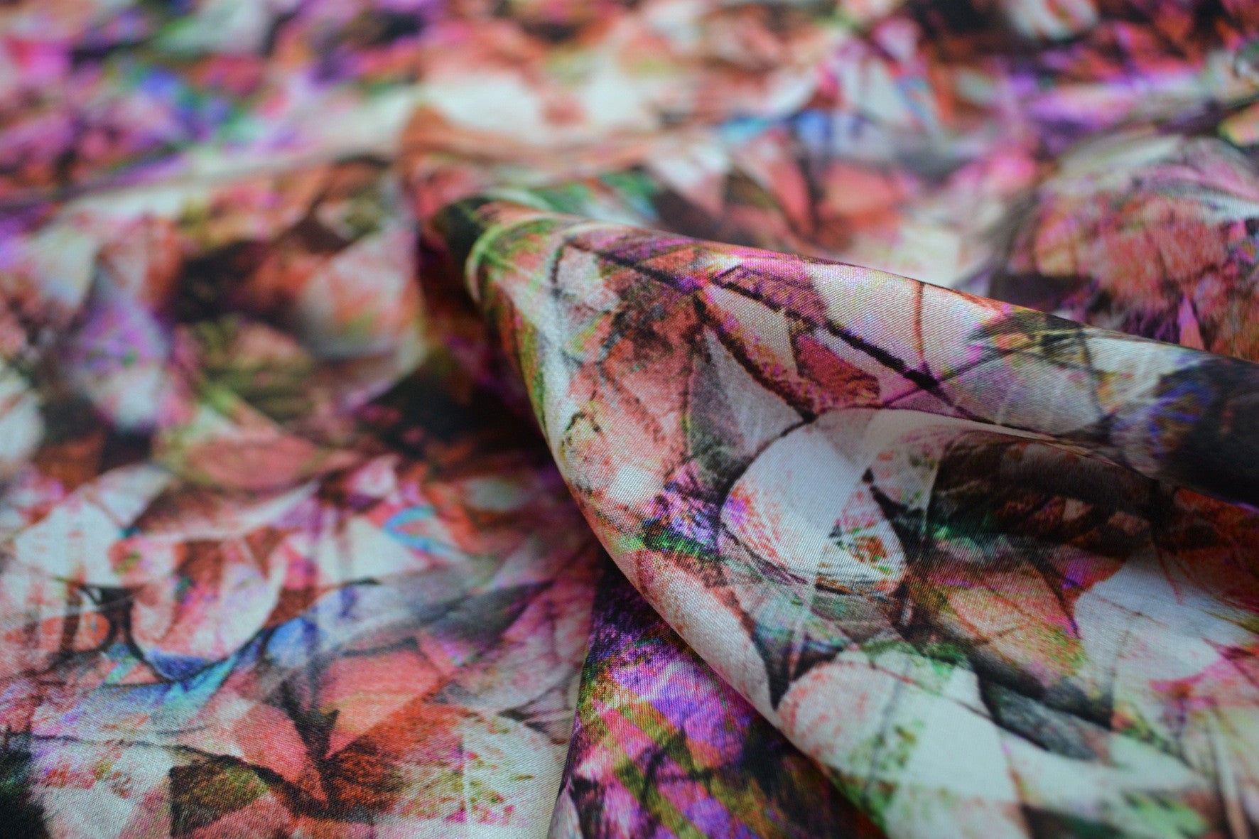 Cracked Leaves – Tessuti Fabrics - Online Fabric Store