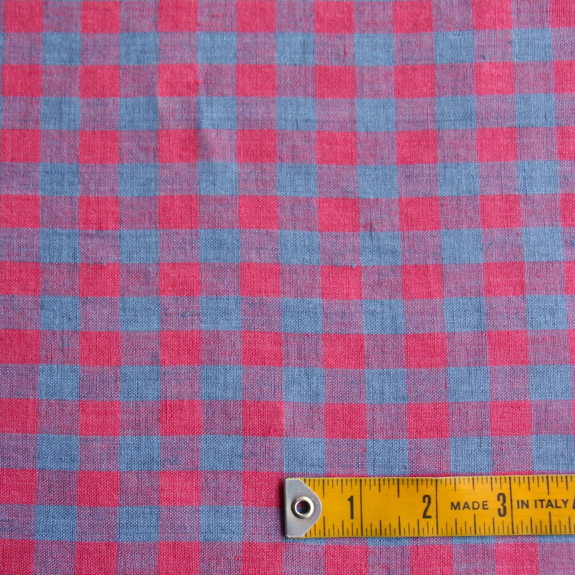 Mina Check Raspberry Washed Linen – Tessuti Fabrics - Online Fabric Store