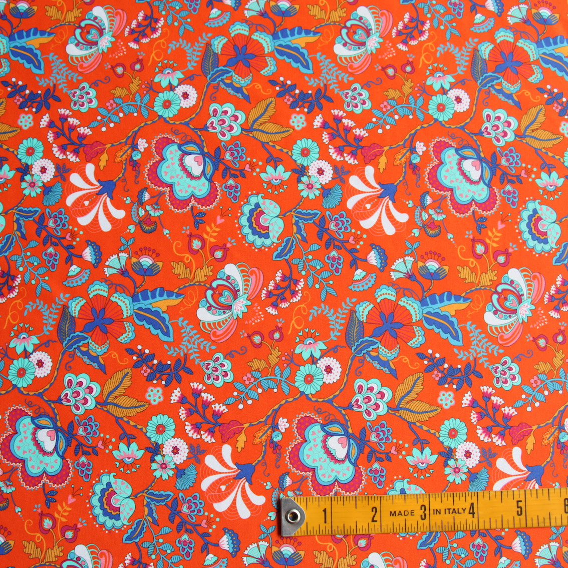 Mabelle Hall Orange - Liberty Corsica Swim – Tessuti Fabrics - Online ...