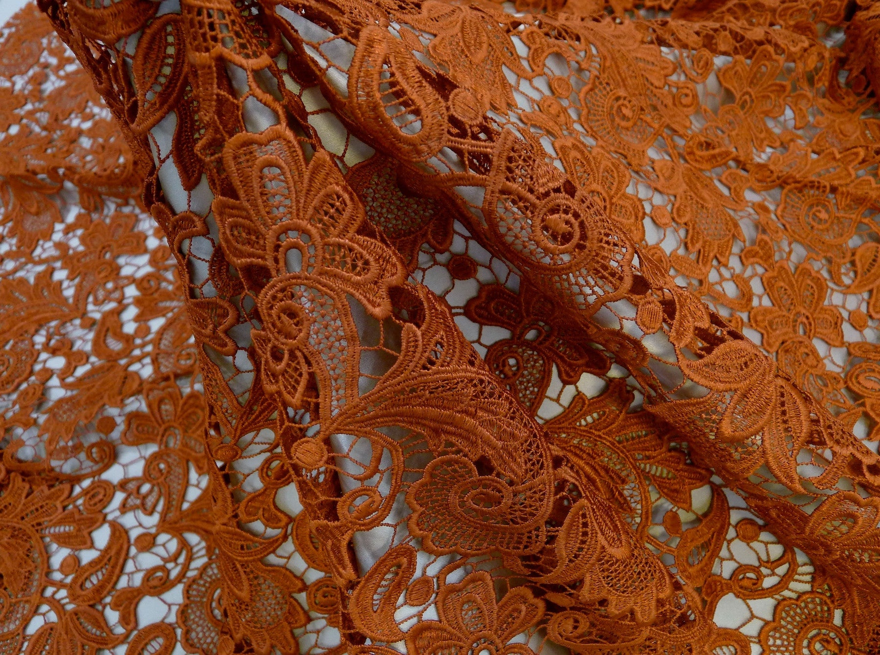 Copper Guipure – Tessuti Fabrics - Online Fabric Store