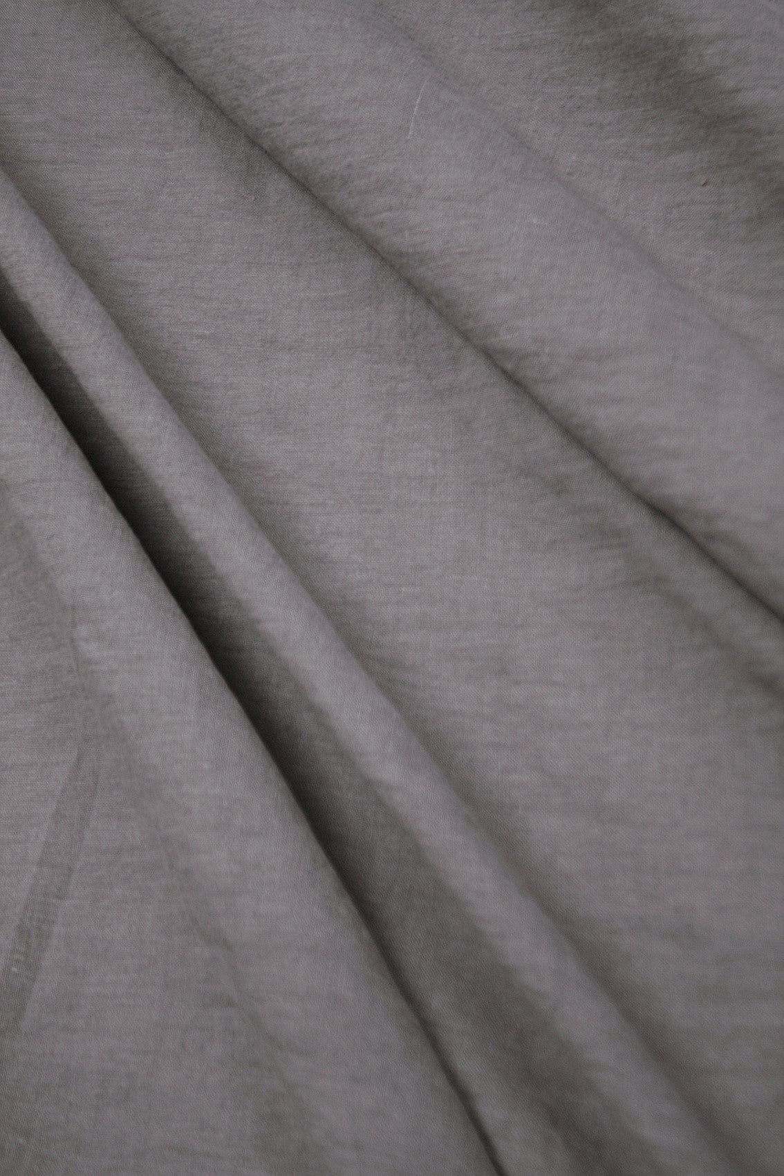 Wainscot Asphalt - Vintage Washed Linen
