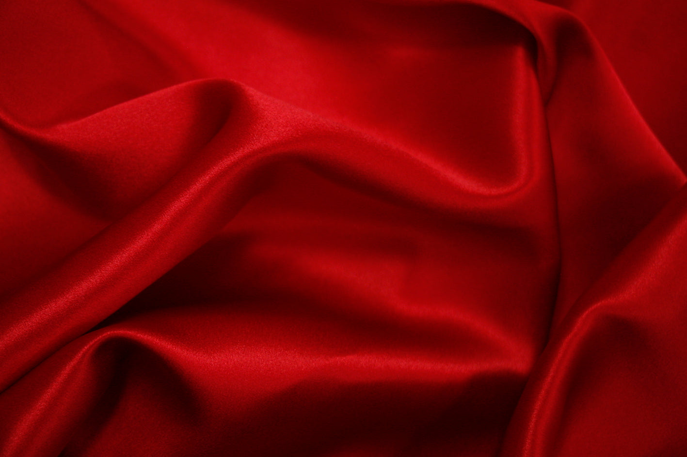 Red Silk Satin 22mm Tessuti Fabrics Online Fabric Store 