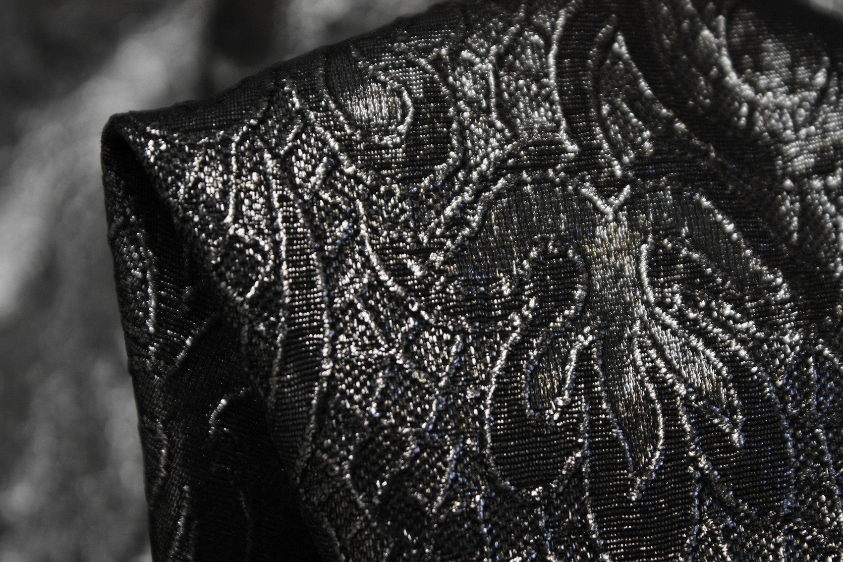 Pewter Brocade – Tessuti Fabrics - Online Fabric Store