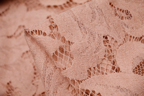 coloured lace fabric