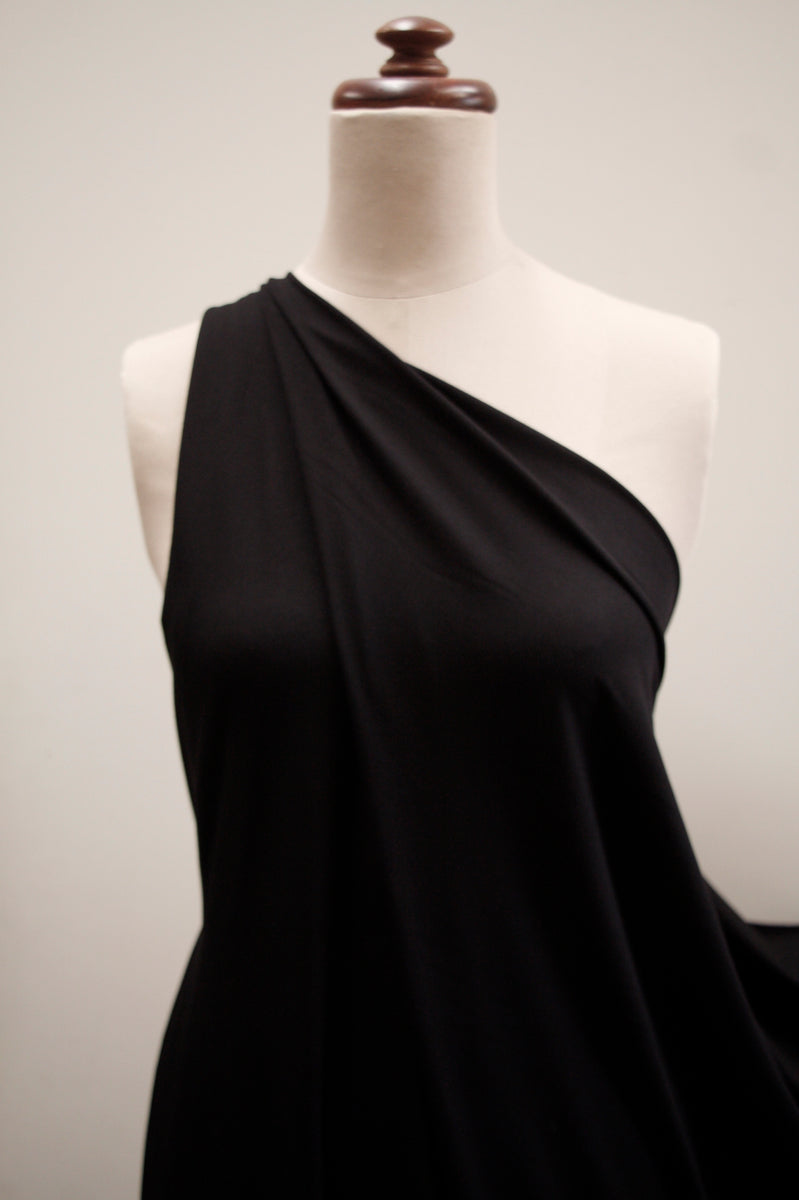 Black Jersey – Tessuti Fabrics - Online Fabric Store
