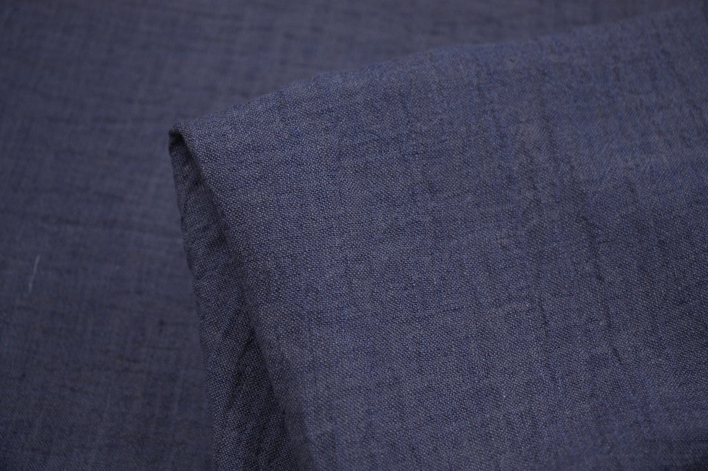 Denim Crush - Crinkle Linen - Sold Out - Tessuti Fabrics - Online ...