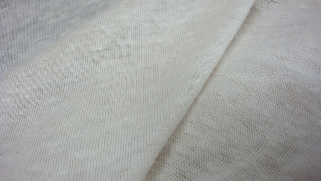 linen jersey knit fabric