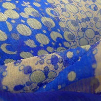 Blue Bubbled Water – Tessuti Fabrics - Online Fabric Store