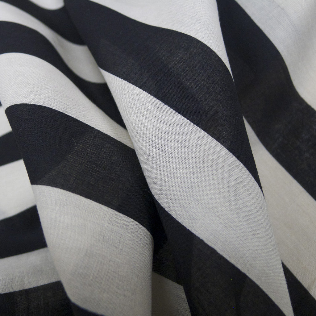 Black Stone Stripe - Sold Out - Tessuti Fabrics - Online Fabric Store ...