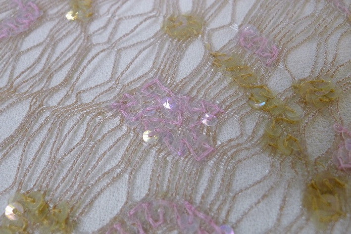 dusty pink lace fabric