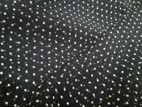 Navy Sea Salt - Georgette Silk - Tessuti Fabrics - Online Fabric Store ...