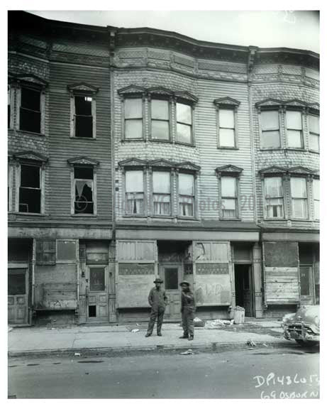 1960 Men Taking A Stroll 69 Osborn Street Brownsville Brooklyn Ny Old Nyc Photos