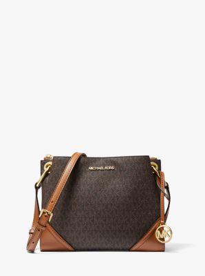 michael kors nicole triple compartment crossbody bag