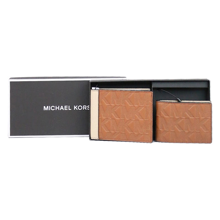 Michael Kors Men's Signature 3 In 1 36S2LGFF1L Compact Wallet In Lugga –  Fashrevo