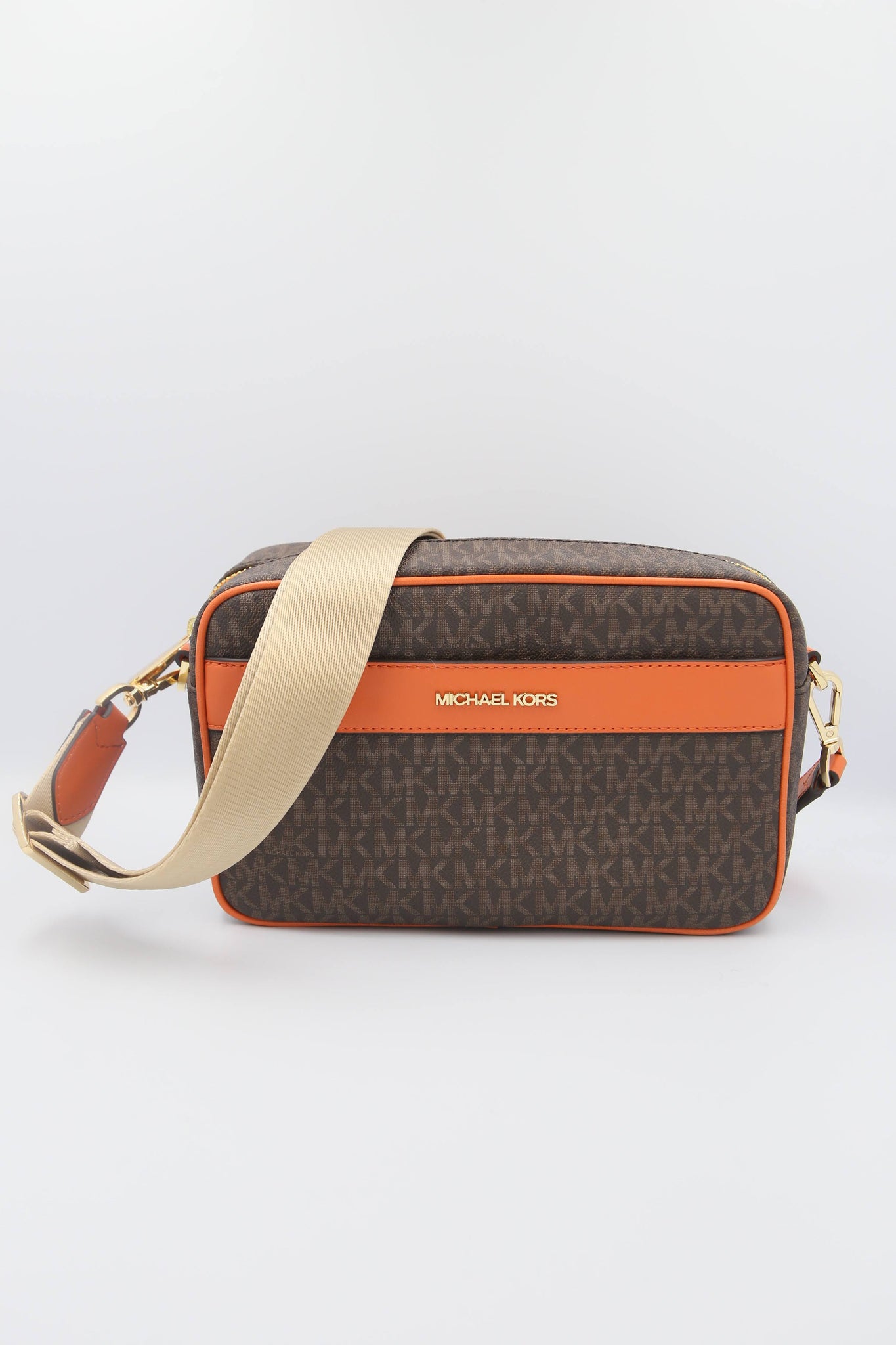 michael kors tangerine purse