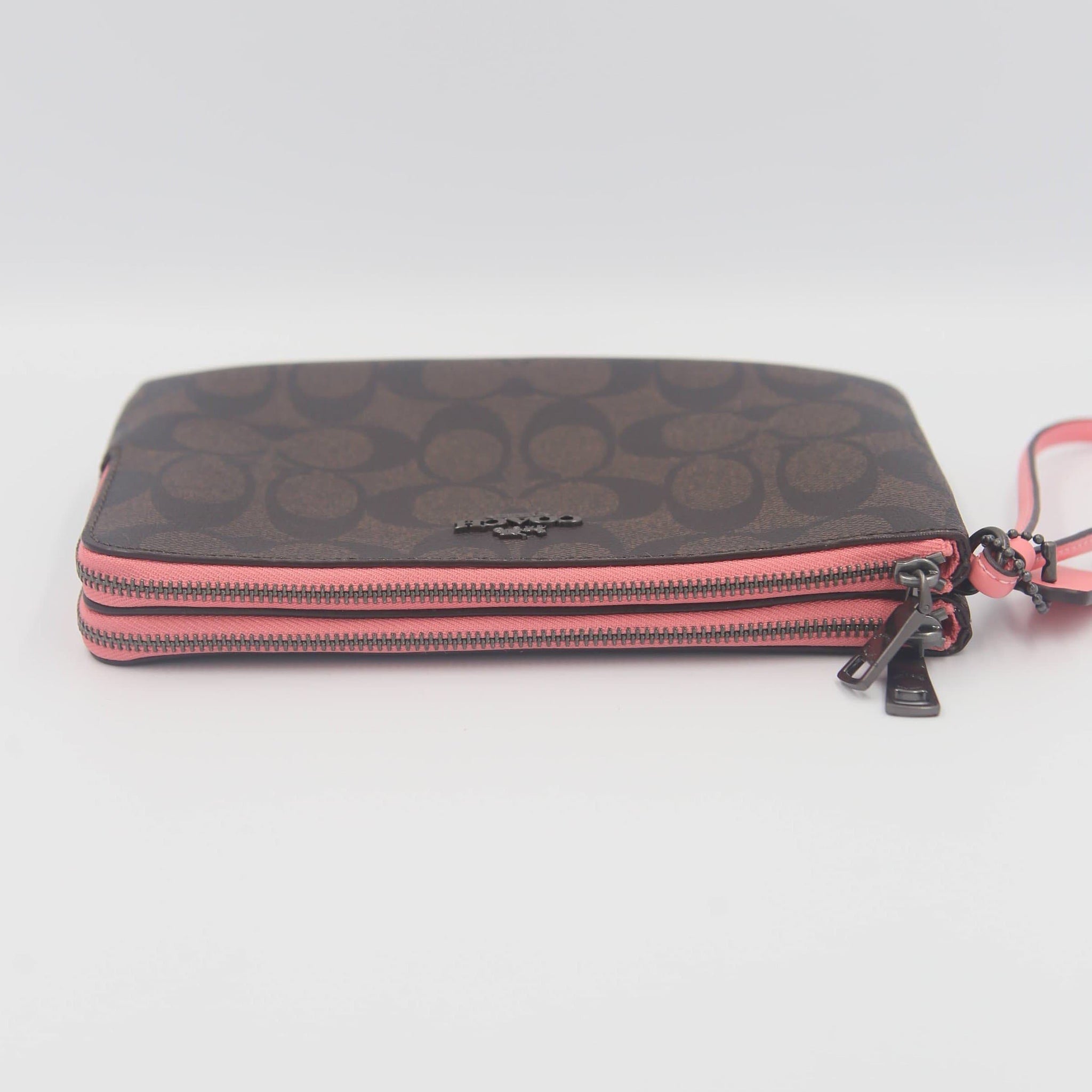 pink lemonade coach wristlet