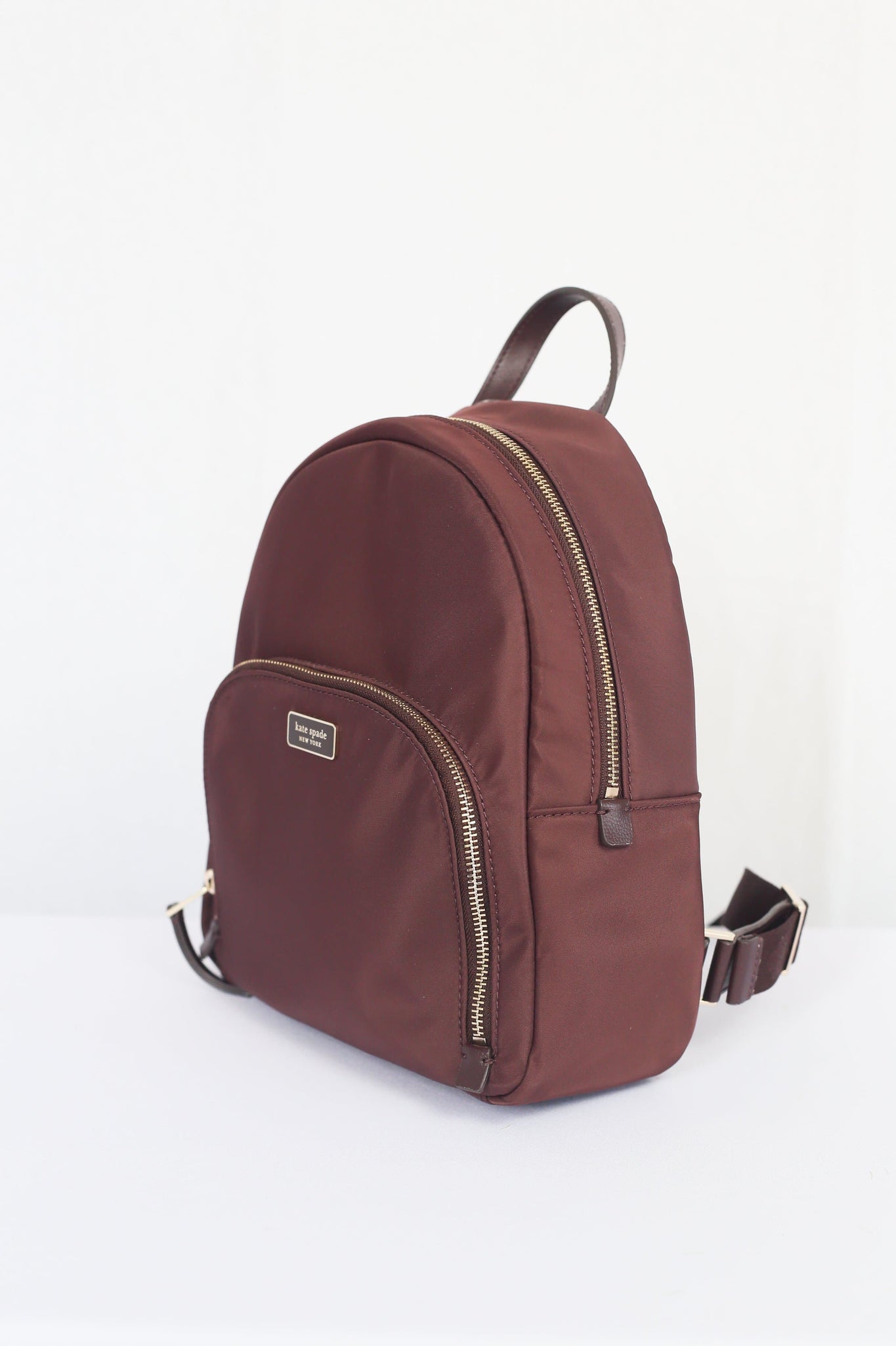 kate spade maroon backpack