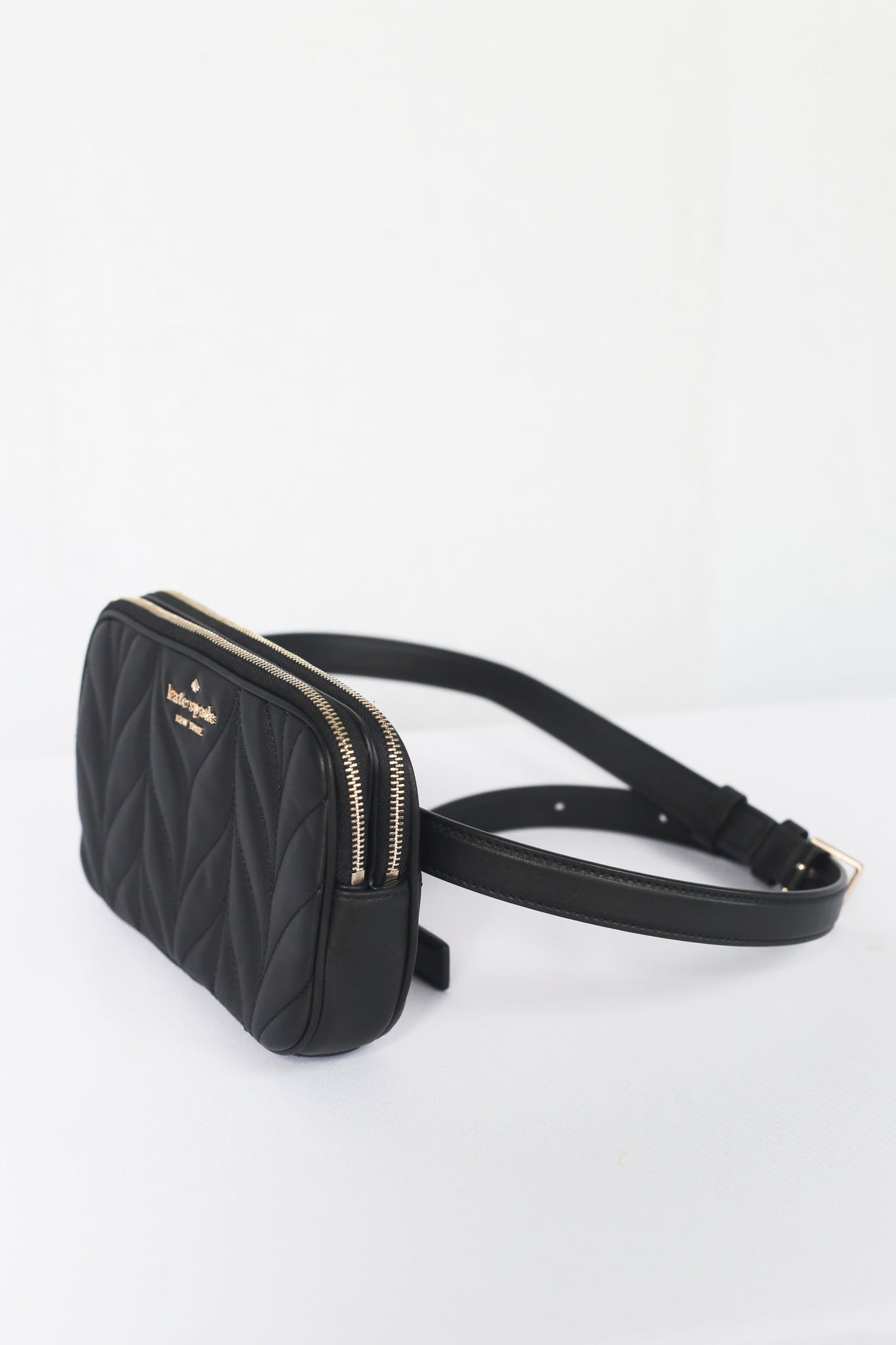 briar lane quilted double zip belt bag