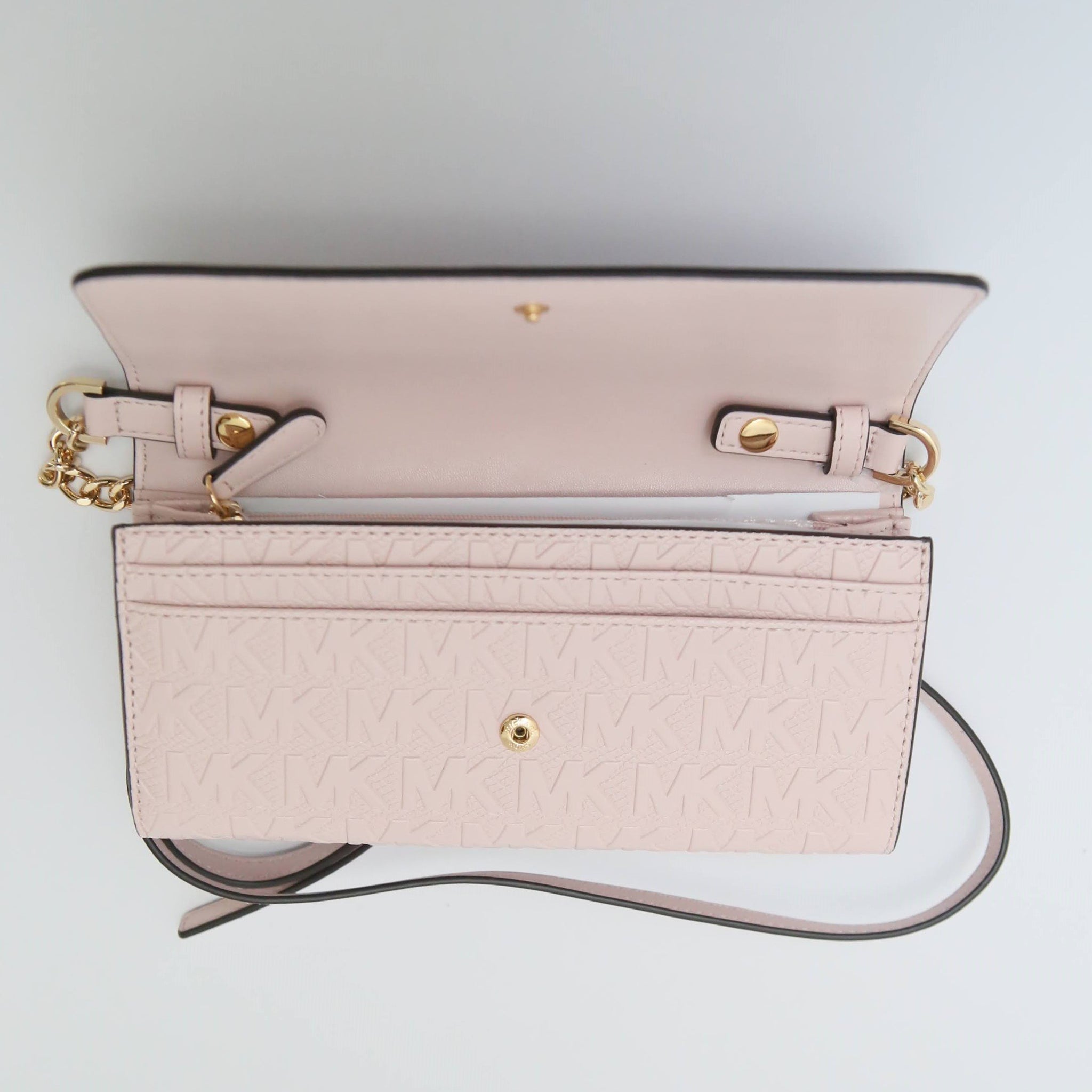 michael kors blush wallet