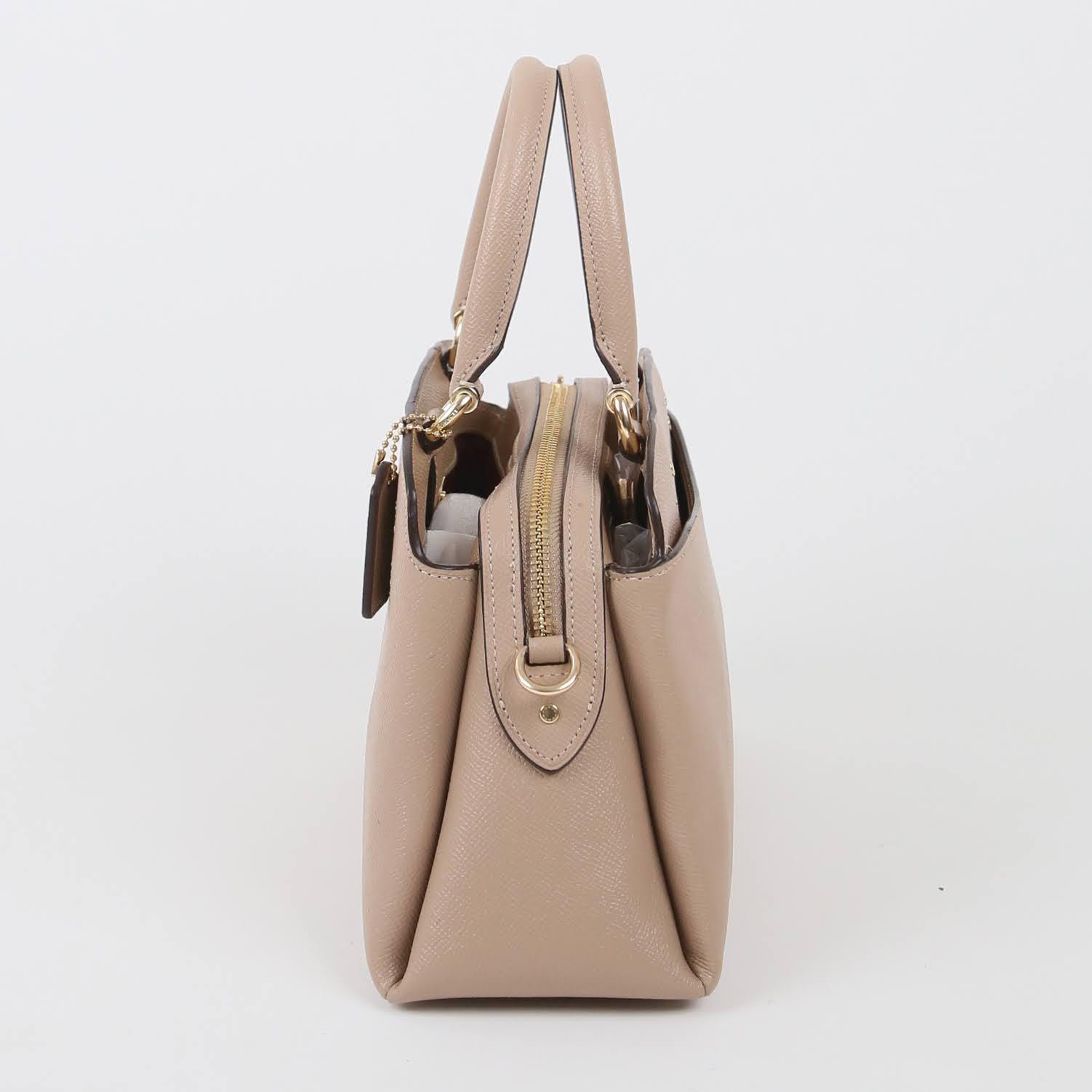 coach lillie carryall taupe