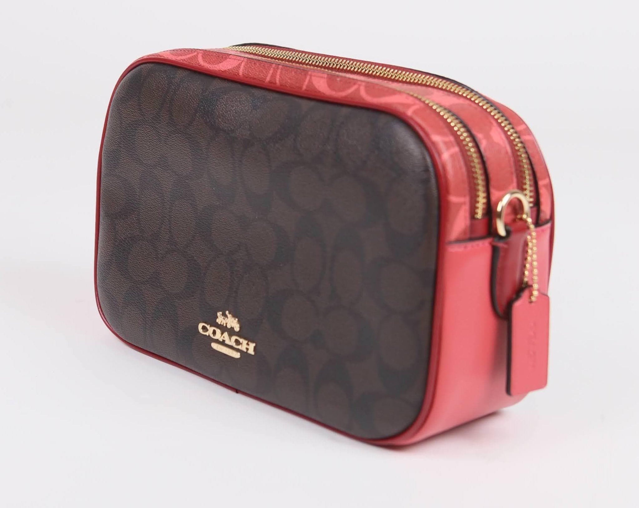 coach jes crossbody red