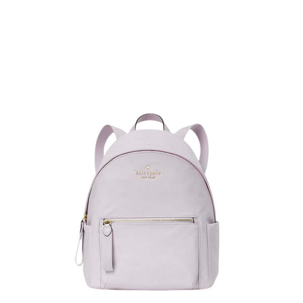 Kate Spade Medium Chelsea WKR00556 Nylon Backpack In Lilac Moon – Fashrevo