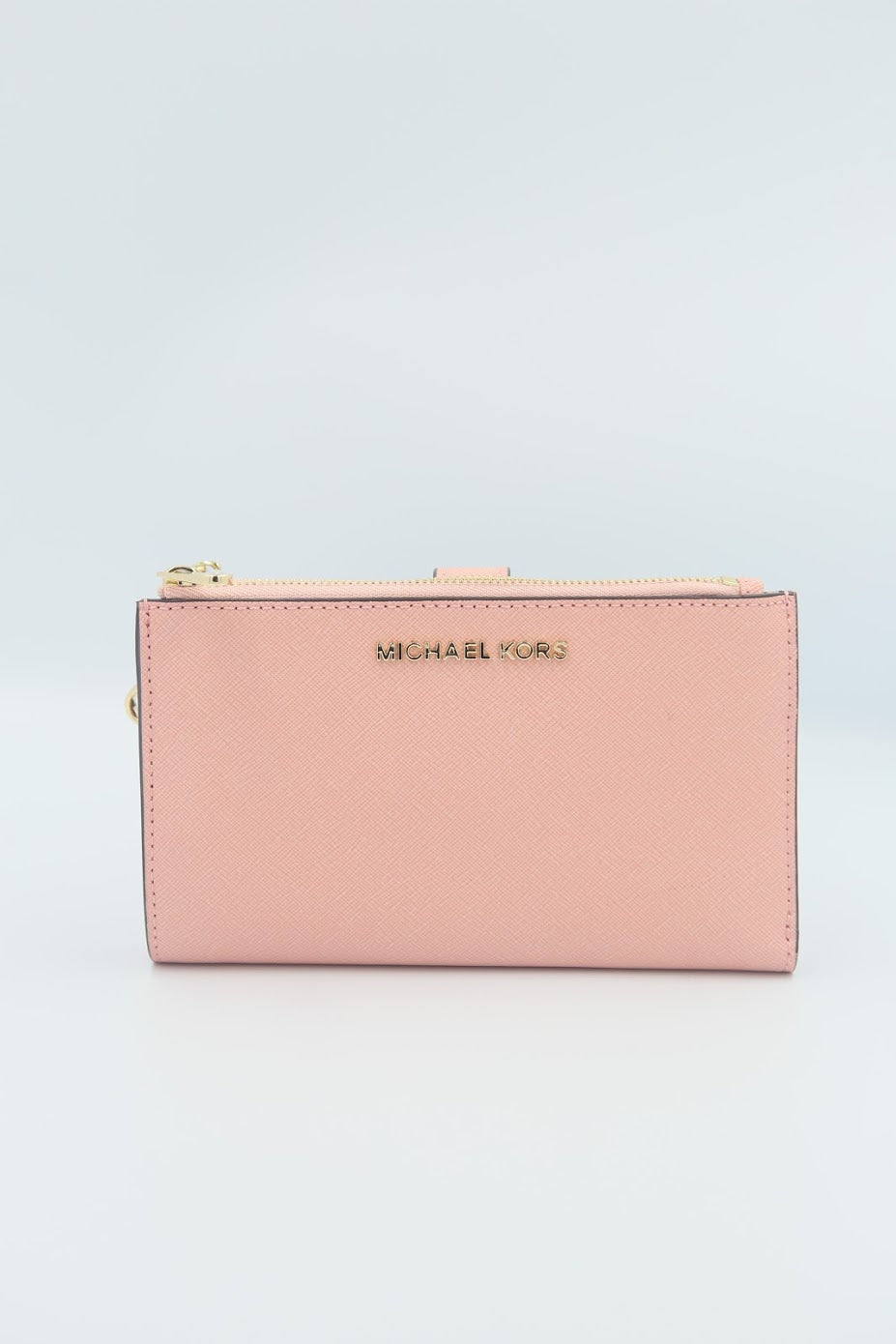 mk pink wristlet