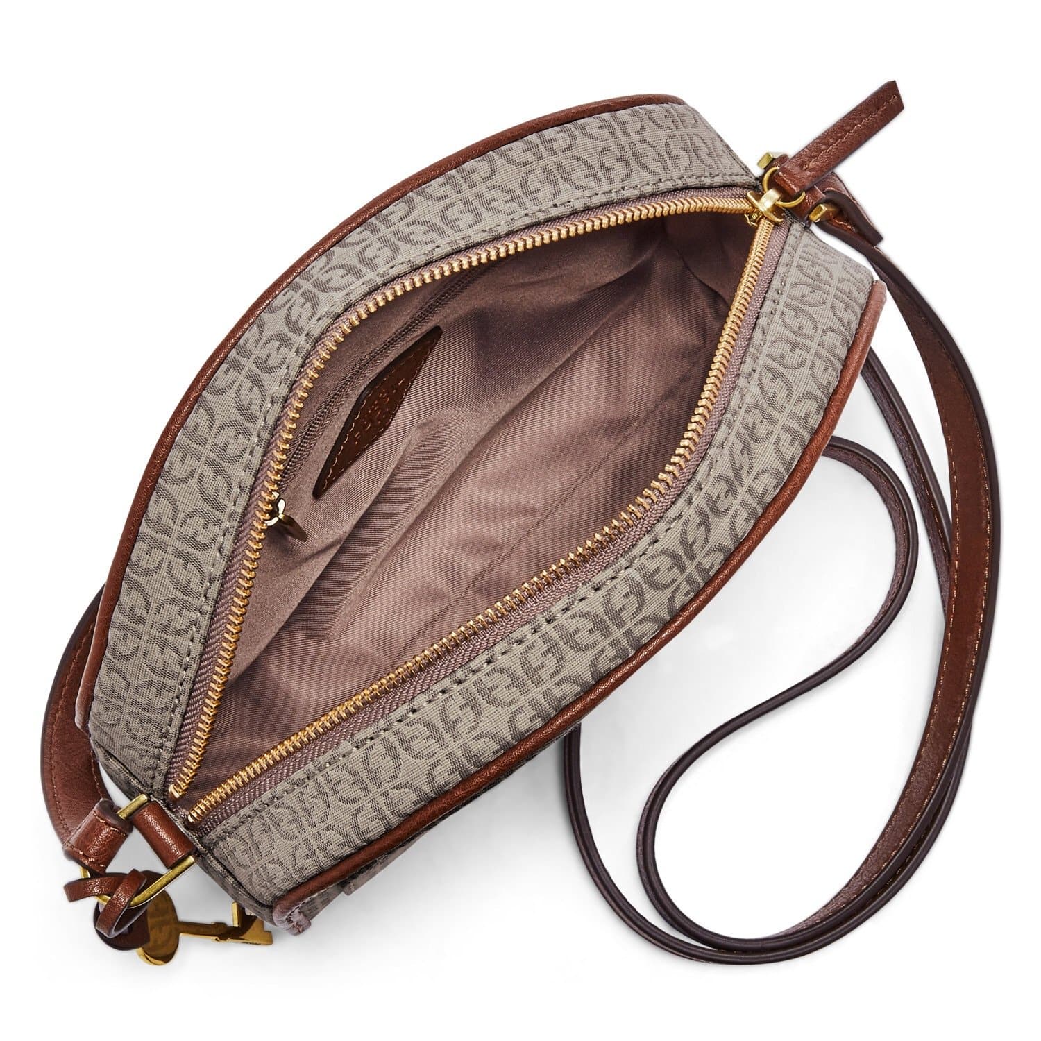 fossil chelsea crossbody tan