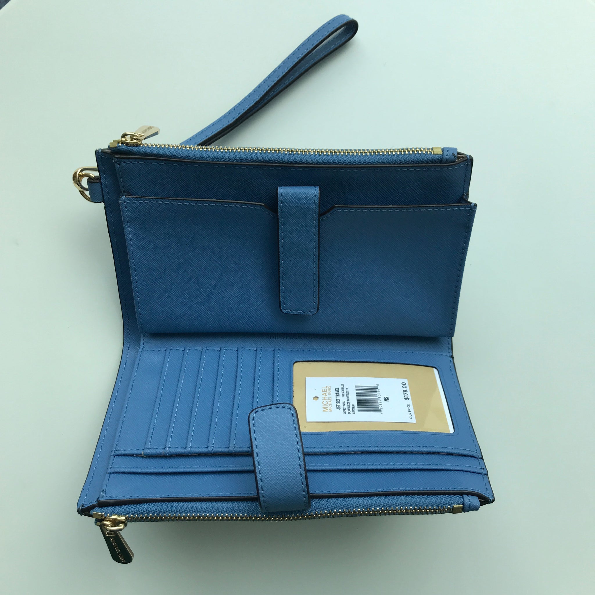 michael kors jet set travel blue