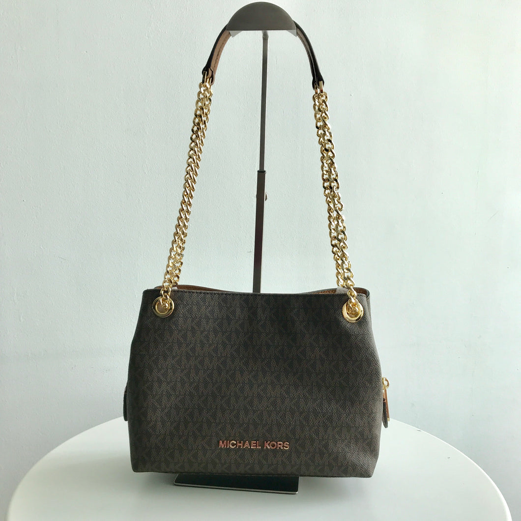 michael kors jet set chain item medium messenger