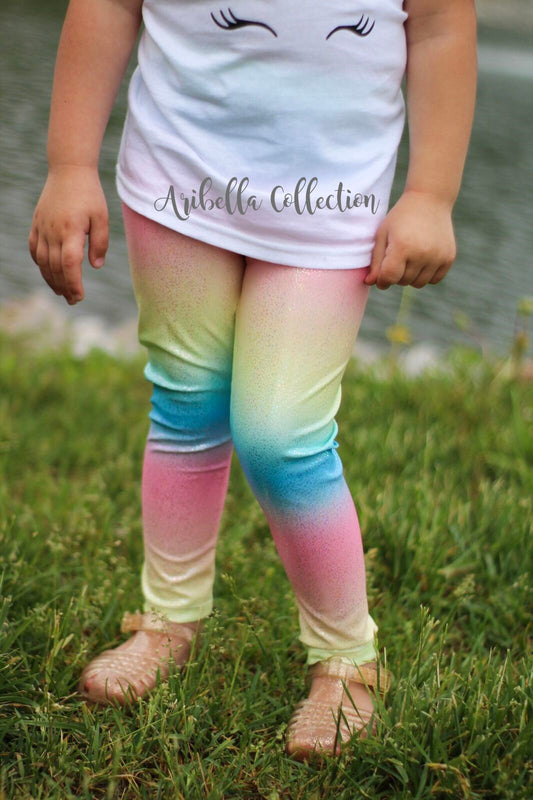 Unicorn Rainbow Leggings - Well Pick