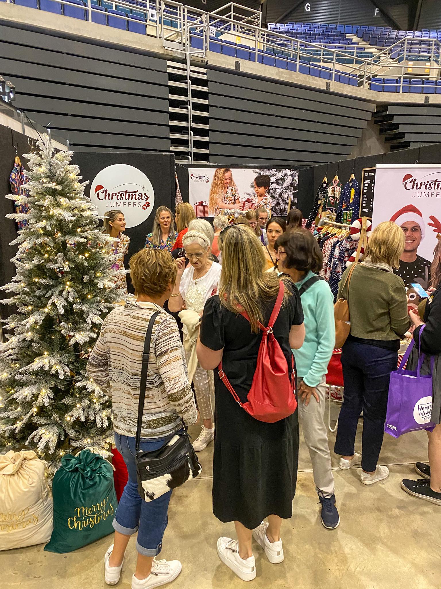 christmas jumpers nz at the christchurch womens lifestyle expo