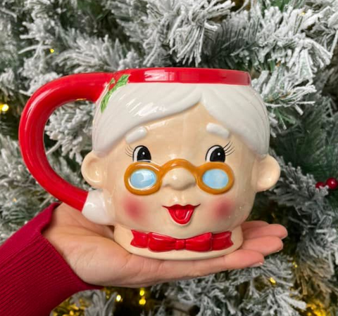 Mrs Claus Christmas Mug